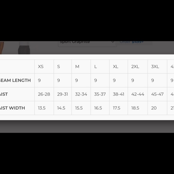 🌟 Men's Performance Short w/pockets - Picture 6 of 7